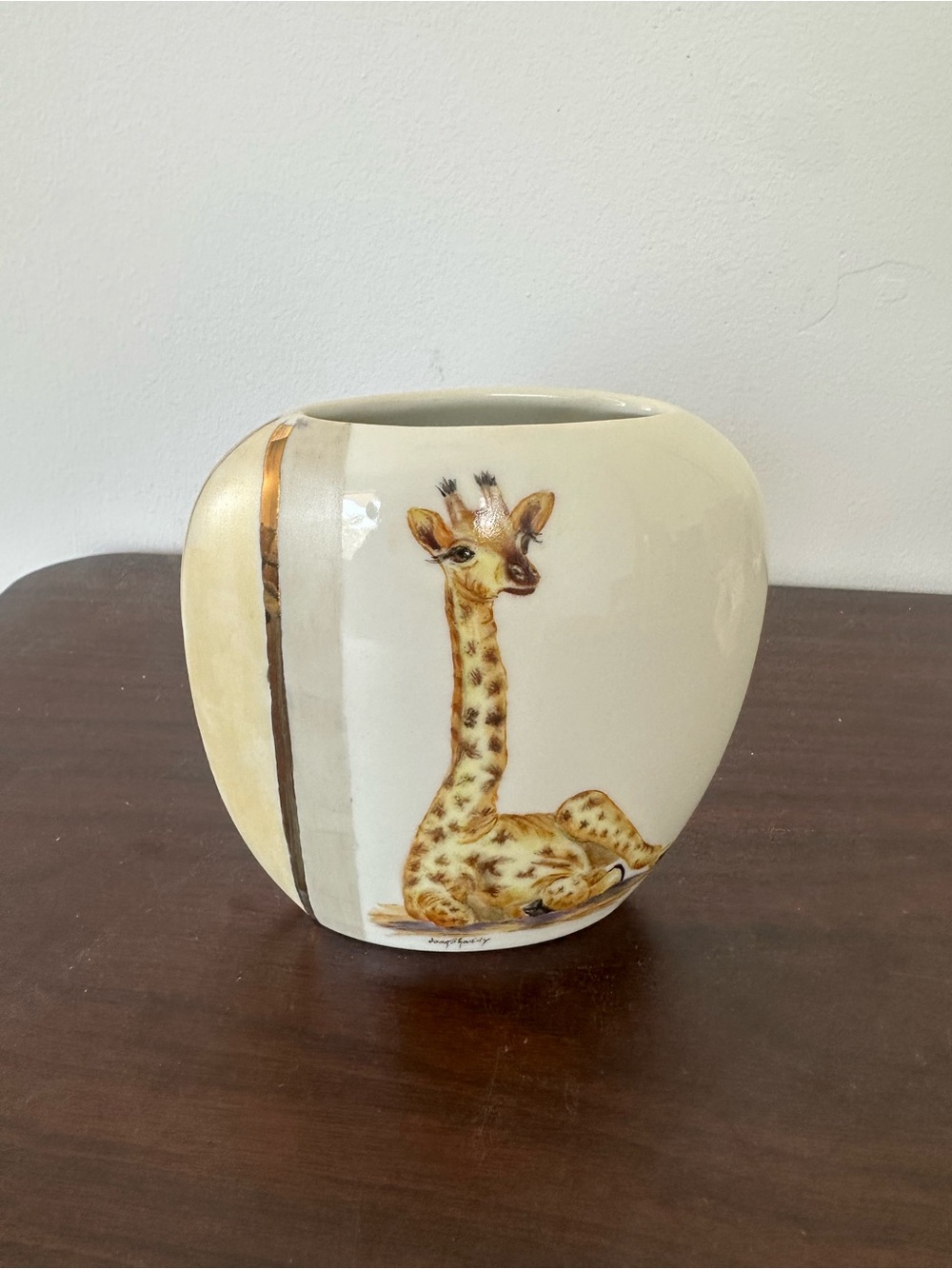 Gorgeous Giraffe Ceramic Vase - Home Art